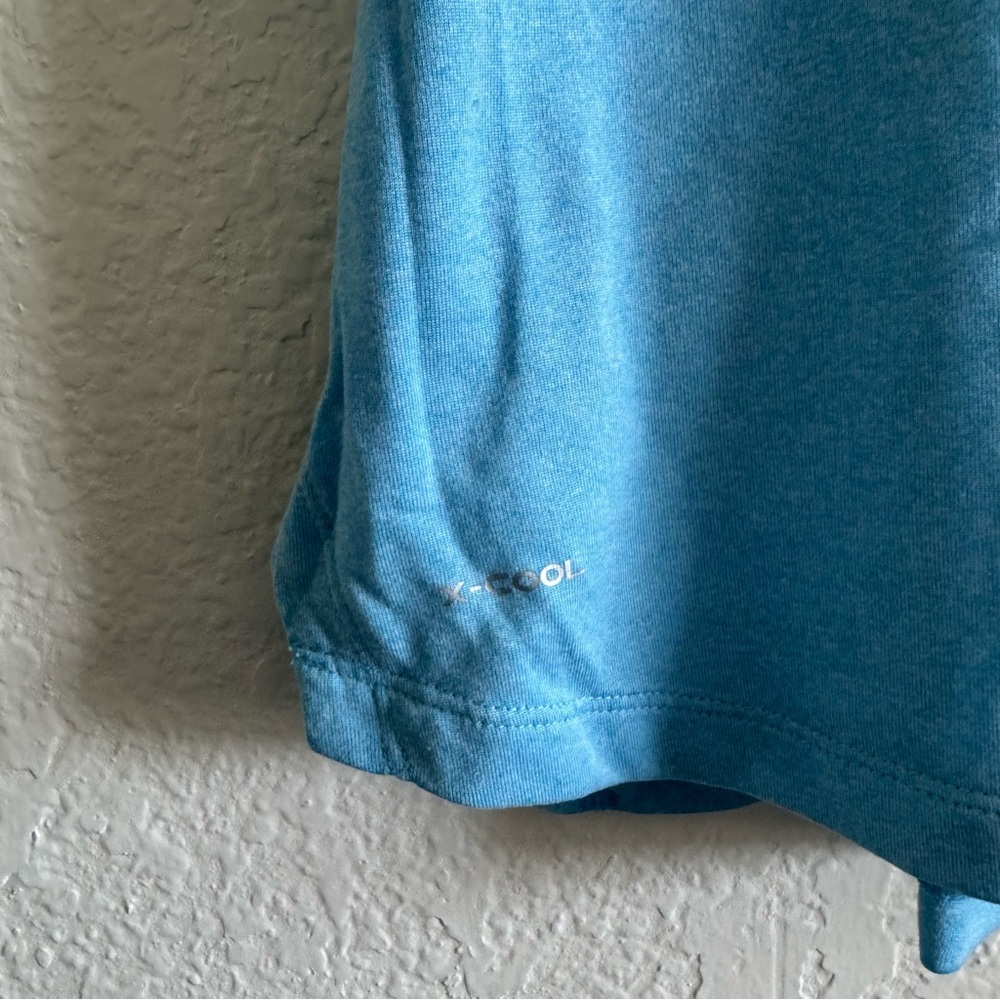 EUC Helly Hansen Light Blue Racerback Tank Top HH X COOL - Picture 4 of 6